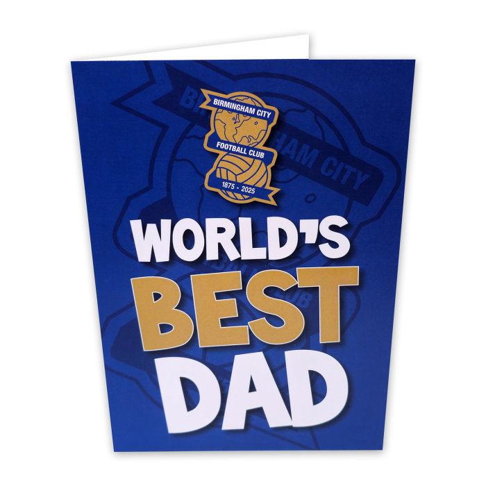 Worlds Best Dad Card