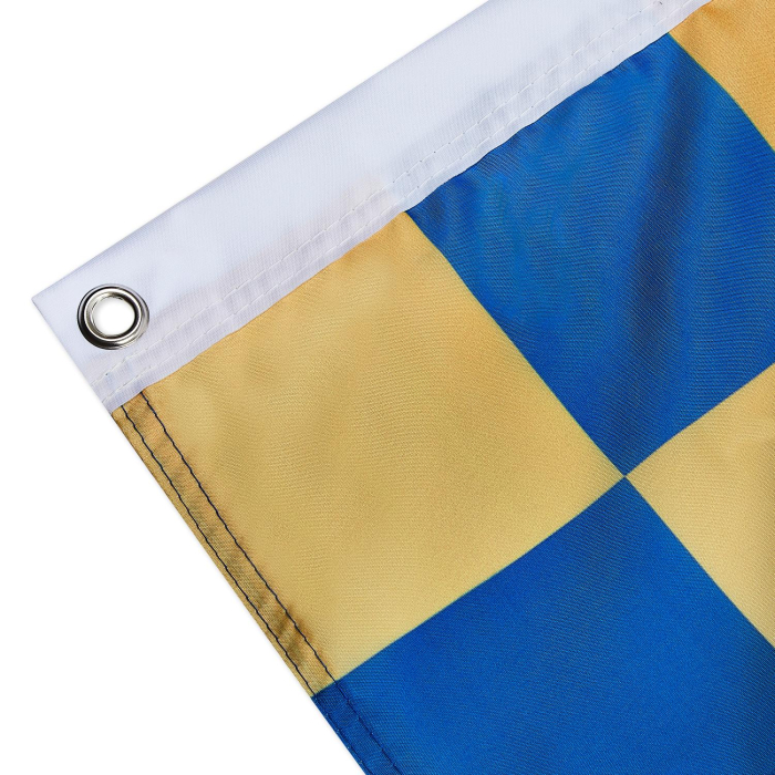 150 Years Chequered Mega Flag