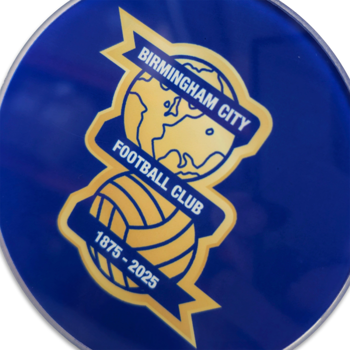 150 Years Circle Glass Coaster