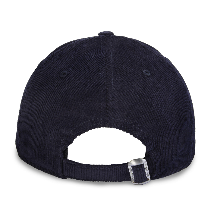New Era Corduroy Enamel Crest Cap Navy