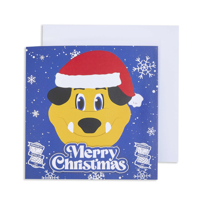 Beau Claws Christmas Card