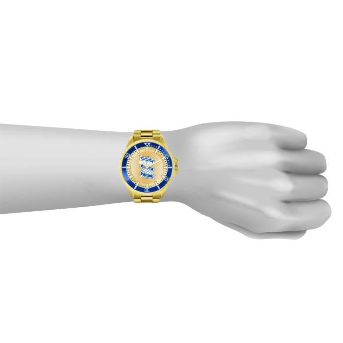 Gold Strap Crest Watch