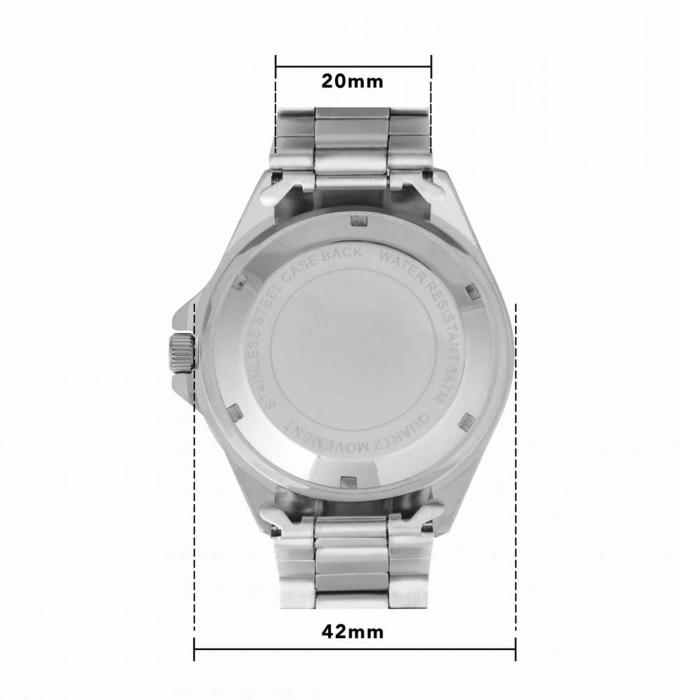 Stainless Steel 150 Year Crest Watch