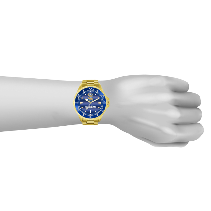 Gold Strap We are Birmingham Watch
