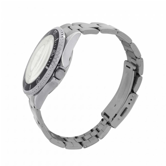 Stainless Steel KRO Stripe Watch