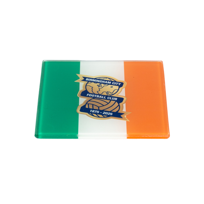 150 Years Republic Of Ireland Flag Glass Coaster