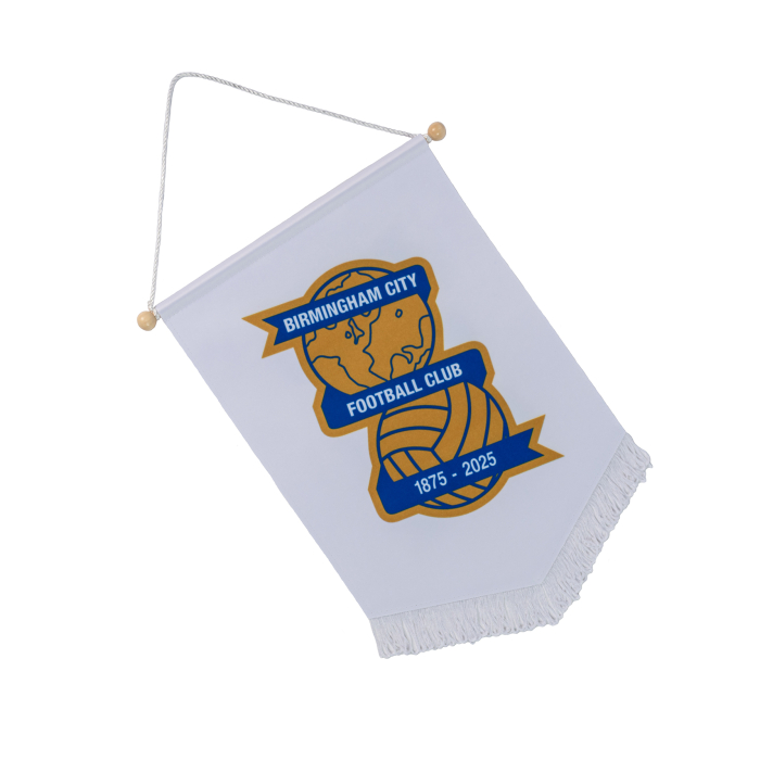 150 Years Large Pennant White