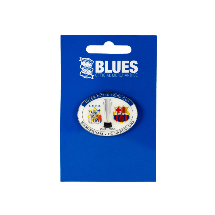 Inter Cities Fairs Cup Final VS Barca Pin Badge