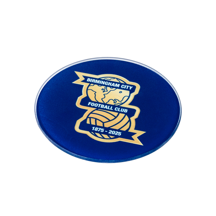 150 Years Circle Glass Coaster