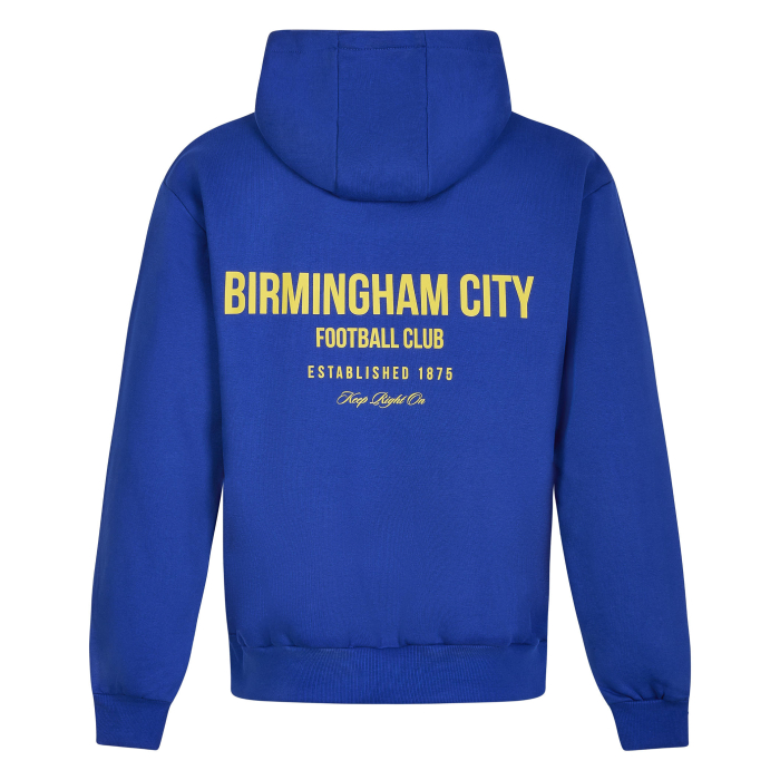 KRO Yellow Scribe Hoody Royal