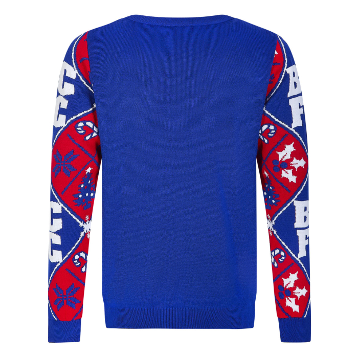 Red Chequered Christmas Jumper