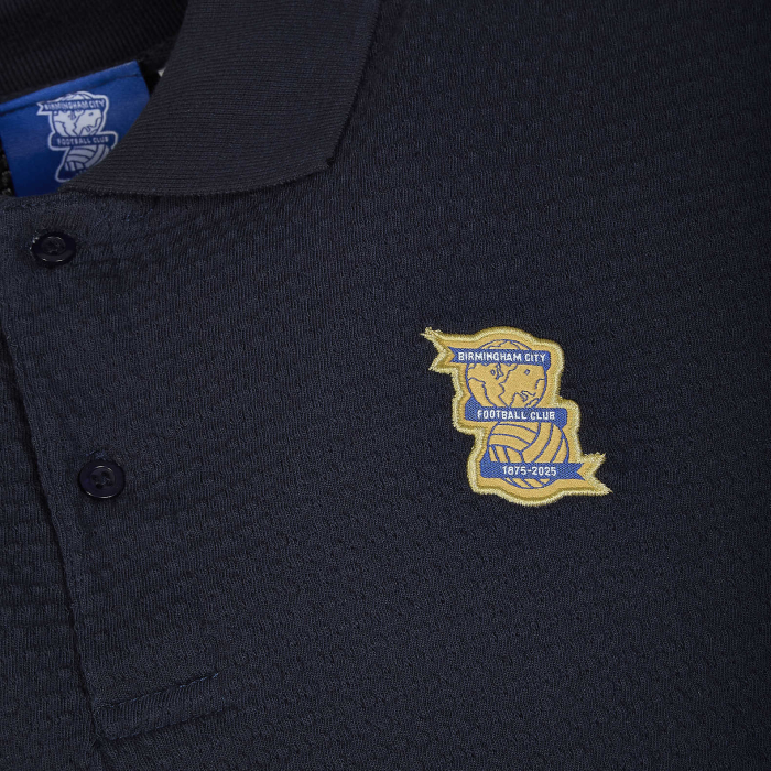 150 Year Crest Waffle Polo Navy
