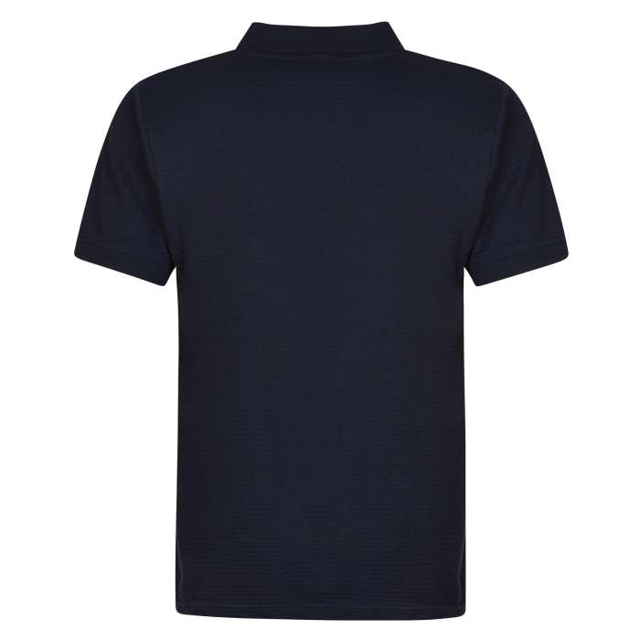 150 Year Crest Waffle Polo Navy