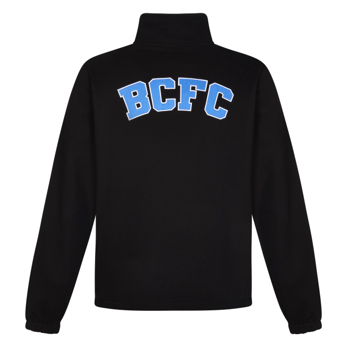 Interlink Blue Crest 1/4 Zip Black