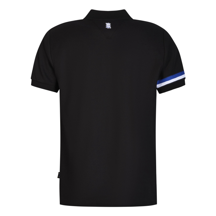Signature Stripe Polo Black