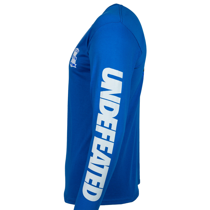 UNDEFEATED Long Sleeve Camo T-Shirt Royal