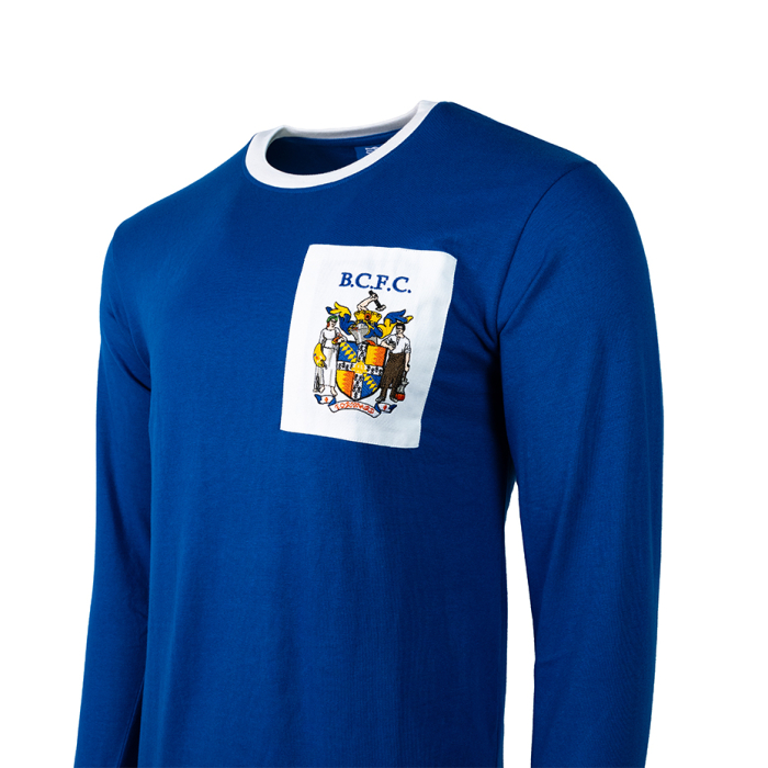 1960's Coat Of Arms Long Sleeve Retro Jersey