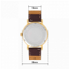 Ansells Brown Leather Strap Watch