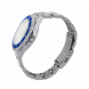Stainless Steel Blue Interlink Watch