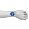 Stainless Steel Blue Interlink Watch