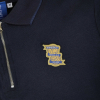 150 Year Crest Zip Polo Navy