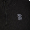Waffle 1/4 Zip Jacket Black