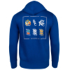 Multi Crest Hoodie Royal