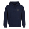 Navy out Hoody