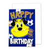 Gold Beau Brummie Birthday Card
