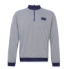 Suede Patch Funnel Neck