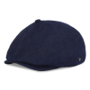 New Era Gold Enamel Flat Cap Navy