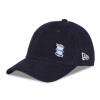 New Era Corduroy Enamel Crest Cap Navy