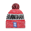 New Era Birmingham Bobble Beanie Red