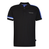 Signature Stripe Polo Black