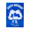 Scarf Football Birthday Card