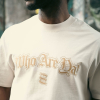 Who Are Ya Gothic Print T-Shirt