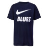 Junior Swoosh Blues Navy T-Shirt