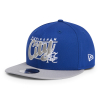 New Era Text Snapback Royal