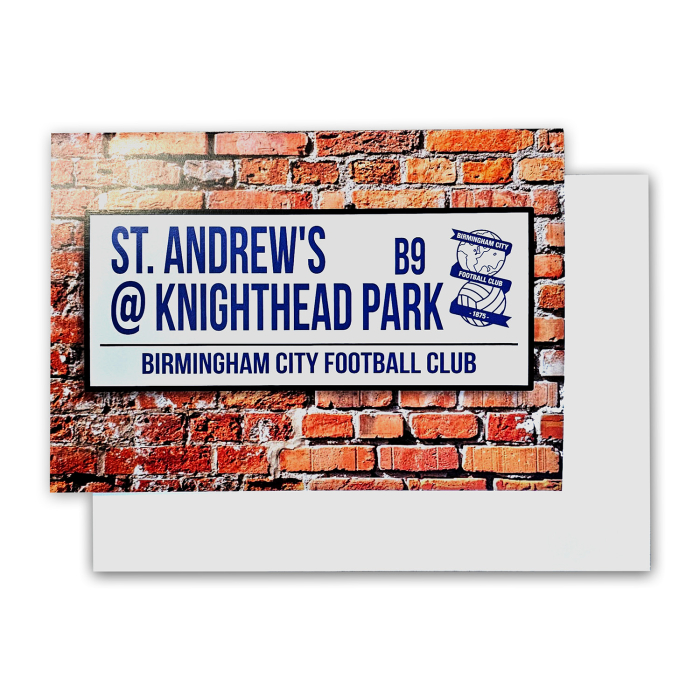 Street Sign Greetings Card