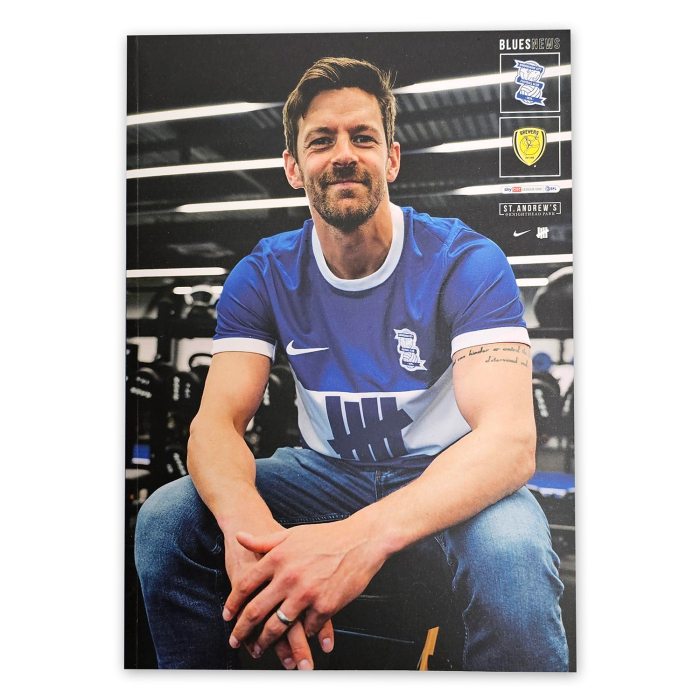 BIrmingham City Vs Burton Albion Programme