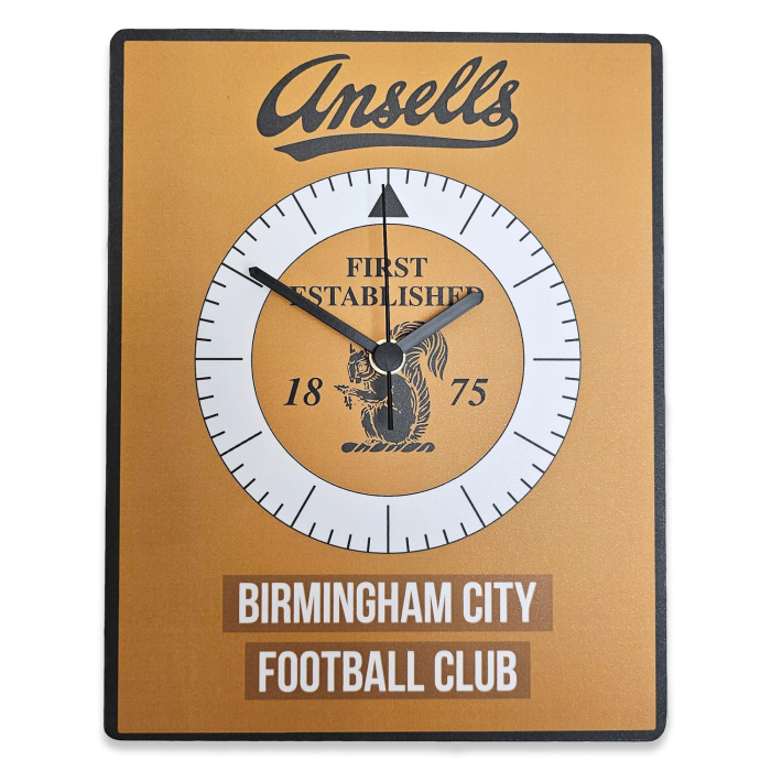 Ansells Wooden Clock