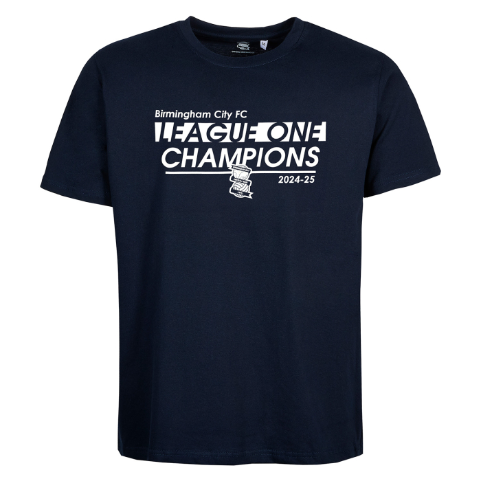Junior League One Champions T-Shirt Navy
