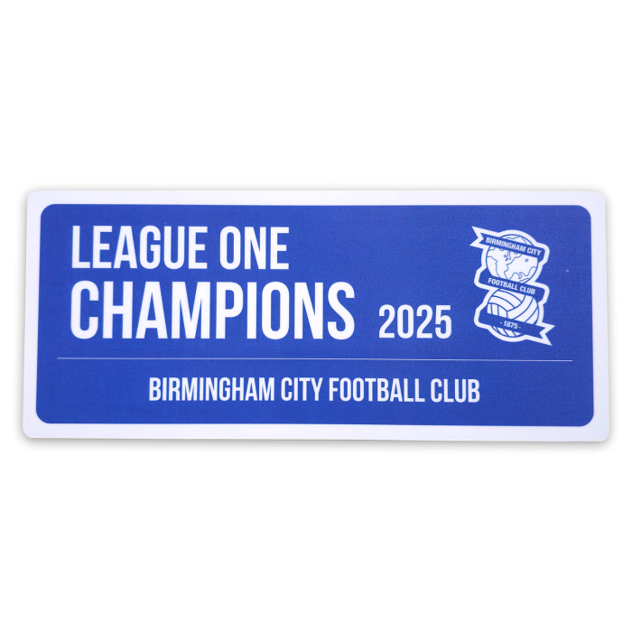 League One Champions Street Sign