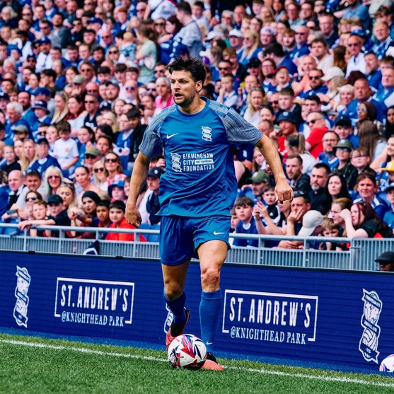 Match Worn Blues Fest Jersey - George Friend