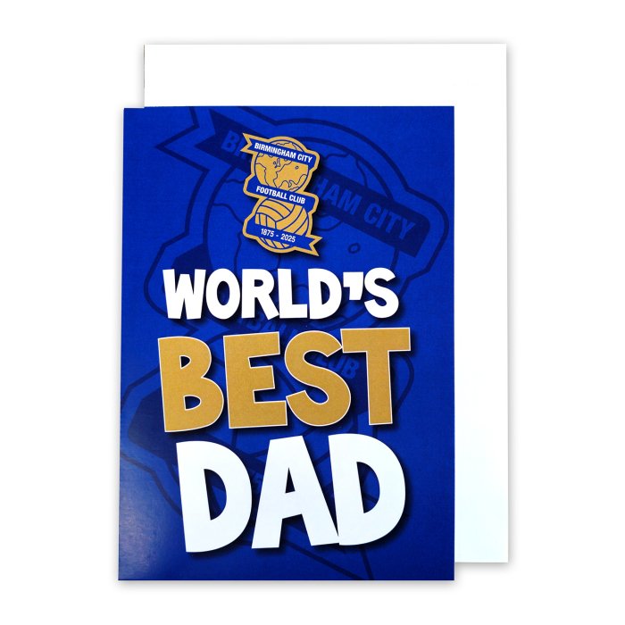 Worlds Best Dad Card