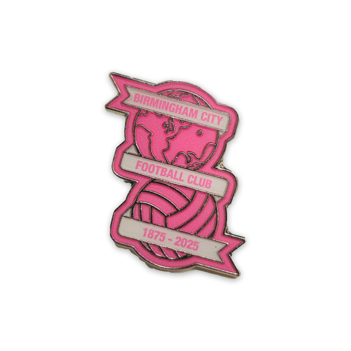 Pink Crest Pin Badge