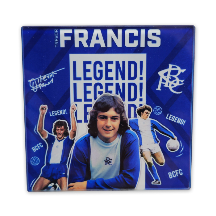 Trevor Francis Glass Coaster