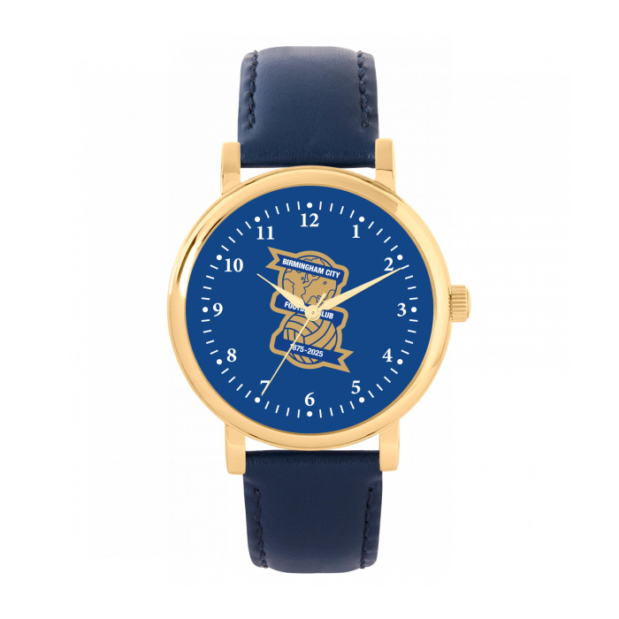 Leather 150 Year Crest Watch