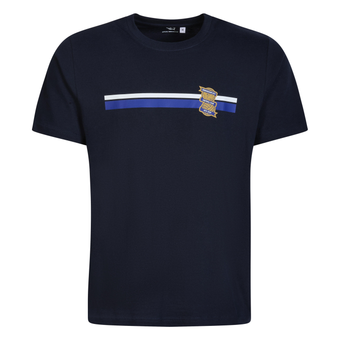 Gold Crest Stripe T-Shirt