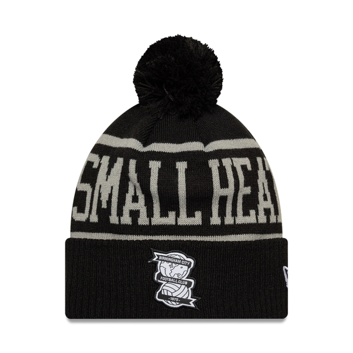 New Era Small Heath Alliance Beanie Bobble Black